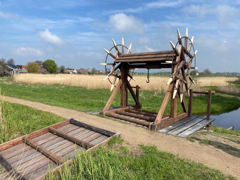Een Windas bij Vlaardingen
